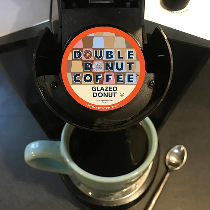 Double Donut Coffee Glazed Donut 1 X48 Ct
