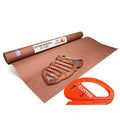 Peach Butcher Paper 36" x 2160" (180 feet) with Cutter - USA-Made Natural Butcher Paper Roll for Meat & Fish - Uncoated, Unwaxed & Food-Grade Material for Smoking Meat, Grilling & BBQ by IDL Packaging