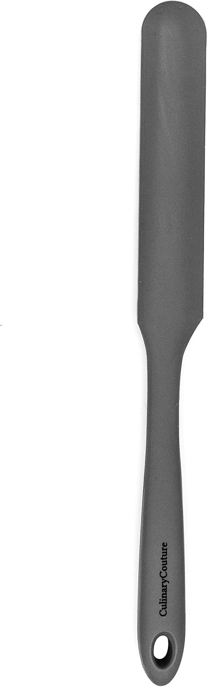 4-Piece Grey Baking Spatula Set - Holiday Baking Essentials, Rubber Spatulas Silicone Heat Resistant, BPA-Free - Spatula Set for Nonstick Cookware - Silicone Baking Utensils