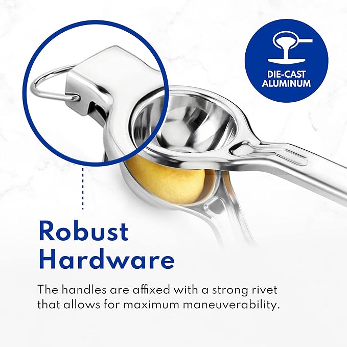 New Star Foodservice 43280 Stainless Steel Lemon Squeezer