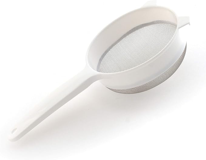 Norpro 2135 Stainless Steel Strainer, 5", White