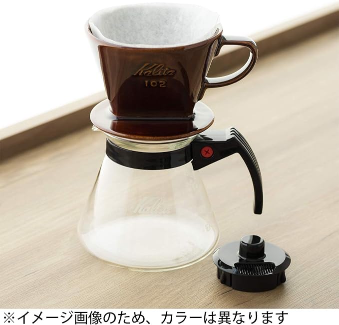 Kalita #35163 Coffee Drip Set, 102-Roto Set N (For 2 to 4 People)