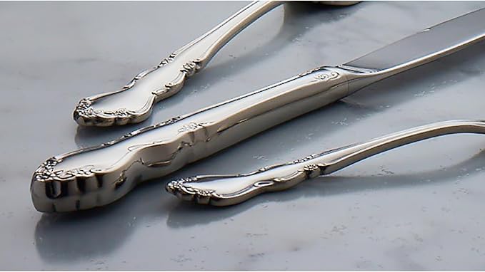 Oneida 2766004C Dover Fine Flatware Dinner Spoons, Set Of 4