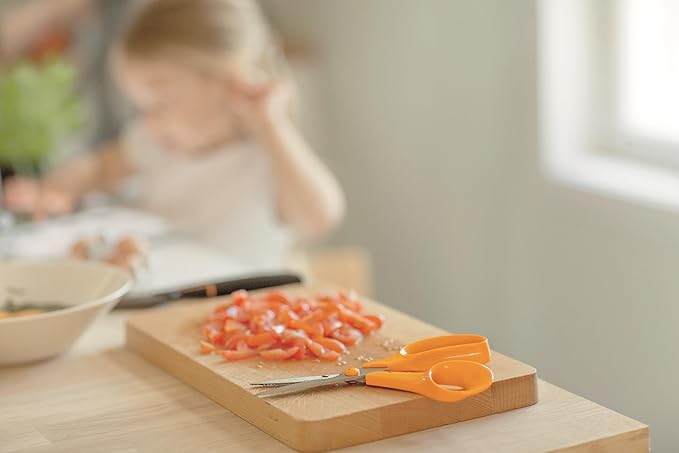Fiskars Kitchen Scissors, Total Length: 18 cm, Quality Steel/Synthetic Material, Classic, 1000819