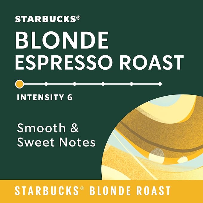 Starbucks by Nespresso Vertuo, Blonde & Dark Roast Variety Pack Coffee & Espresso, 50-count Coffee and Espresso Pods, Brews 7.8 oz and 1.35 oz.
