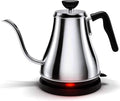 Electric Gooseneck Kettle - 0.8L, 120 Volt, Stainless Steel Electric Tea Kettle - Water Pot Heater/Warmer, Coffee & Tea