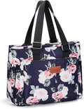 Lunch Bag Lunch Box Women - Large Tote Lunch Bags Men Women: Leakproof Insulated Lunch Cooler Bag for Adults, Peony 14L