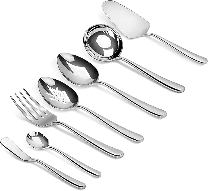 Artaste Rain II Forged 18/10 Stainless Steel (7-Piece Hostess Set)