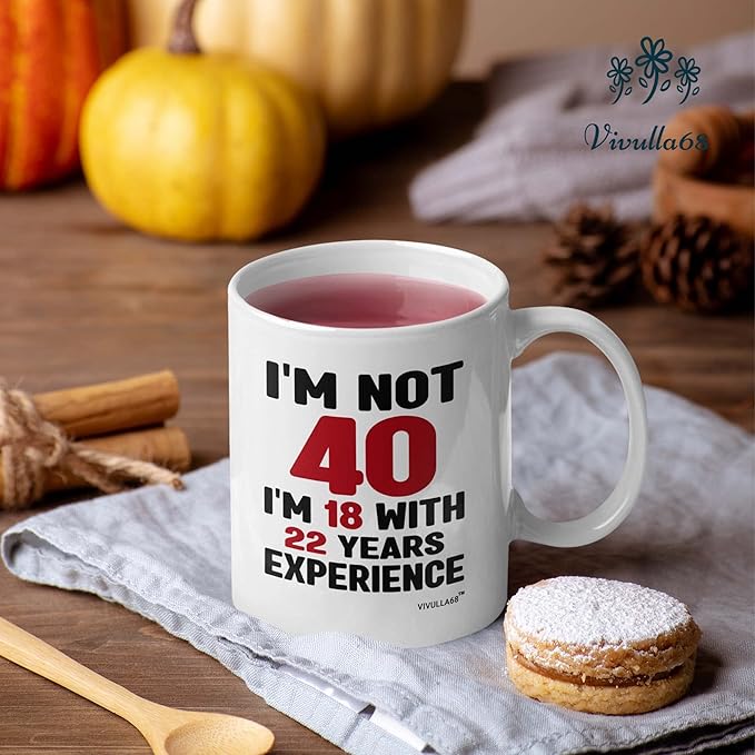 Vivulla68 Funny 40th Birthday Gifts For Men Women, 1985 Birthday Gifts For Women Men