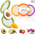 Winb Avocado Saver & Onion Storage Set of 4 Reusable Fruit and Veggie Savers - Ideal for Avocados, Tomatoes, Apples, Garlic, Onions, and More