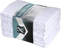 ZOYER Flour Sack Towels 28" x 28", 4 Pack - 100% Cotton Dish Towel - Machine Washable TeaTowels, Ultra Absorbent BarTowels, Dish Cloth Perfect for Drying Dishes & Cleaning - White