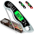Meat Thermometer Digital，IP67 Waterproof Cooking Thermometer with Backlight, Calibration & Hold Function，Food Thermometer for Cooking,Outdoor Grilling，Suitable as Stocking Stuffers for Men