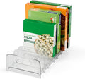 YouCopia FreezeUp Freezer Rack, BPA-Free Clear Fridge Organizer with Adjustable Dividers and Handles for Frozen Food Box and Meal Storage, 15