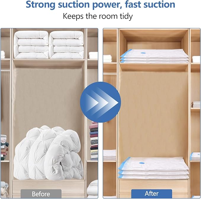 Electric Air Pump for Vacuum Storage Bags Space Saver Vacuum Storage Bag Pump for Compression Clothing, Portable Vacuum Pump