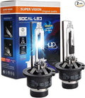 SOCAL-LED LIGHTING D2R 35W Xenon HID Headlight Bulbs - 12000K Pink Purple - 85126UB 66250 85126WX OEM High Low Beam Direct Replacement - Pack of 2