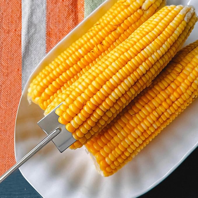 2pack Long Handle Corn Stripping Tool,Corn on the Cob Remover,Corn Peeler for Easy Clean Stripper Tool