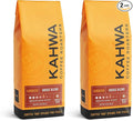 Kahwa Coffee Sirocco Medium Dark Roast House Blend, Whole Bean Coffee, 1 lb Bag (Pack of 2)
