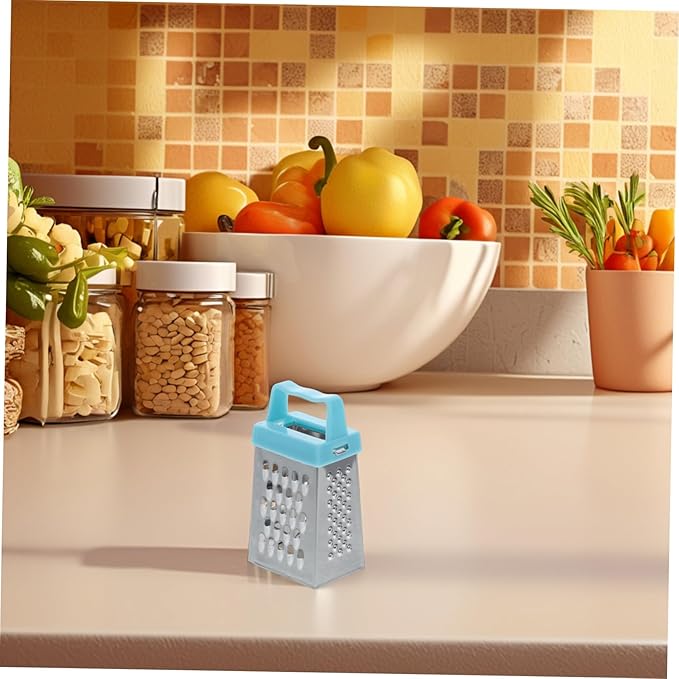 PRETYZOOM 6pcs Grater Stainless Steel Garlic Tool Mini Slicer Vegetable Grater Multi-use Strong Comfortable to Hold