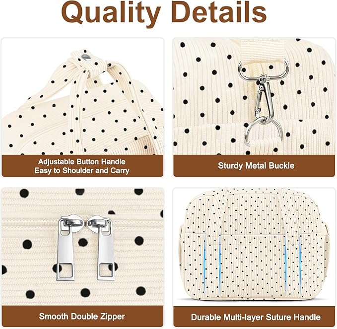 Corduroy Lunch Box Lunch Bag for Women Adults Men, Cute Insulated Work Reusable Leakproof Simple Large Lunch Boxes Tote Bag Adults Cooler Bag, with Shoulder Strap