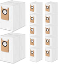 12 Pack Dust Bags Compatible with Eufy Omni S1 Pro, Omni S1 Robot Vacuum, 4-Layer Replacement Disposable Bags