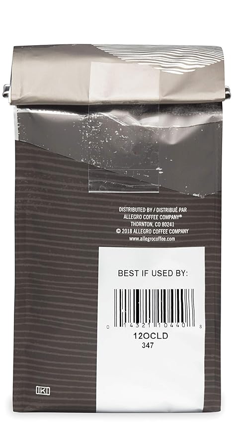 Allegro Coffee Organic Cafe La Duena Whole Bean Coffee, 12 oz