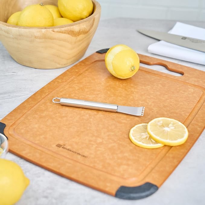 Restaurantware-German Standard Lemon Zesters, 24 Handheld Fine Graters - Dishwashable, Durable, Stainless Steel Citrus Graters With Handles, Suitable For Zesting Citrus Fruits, Finely Grating Cheese