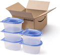 Ziploc Snap N Seal Food Storage Meal Prep Containers, Reusable for Kitchen Organization, Dishwasher Safe, 10 Piece Set, 56 Ounce, Compatible with Amazon Astro