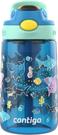Contigo Kids Water Bottle with Redesigned AUTOSPOUT Straw, 14 oz