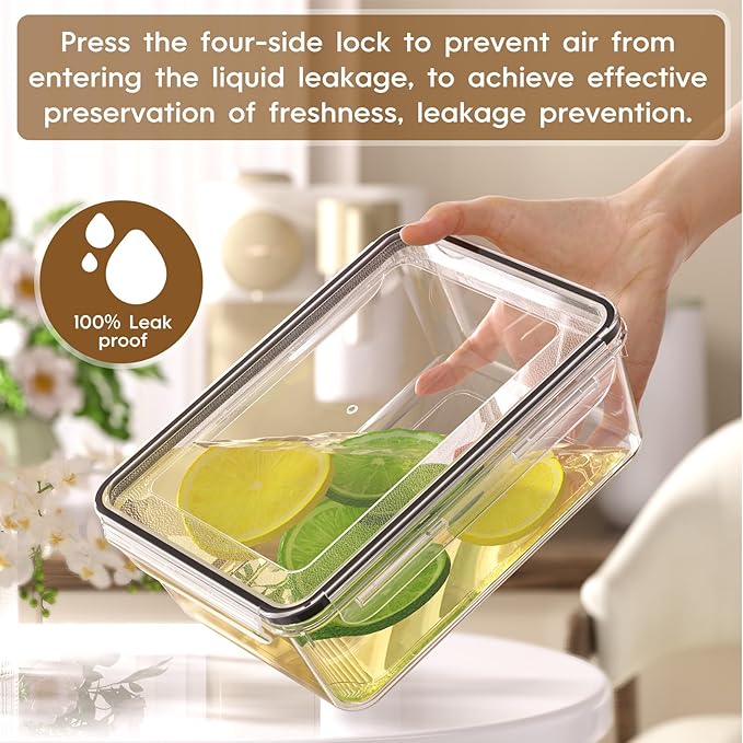 70 PCS Food Storage Containers with Lids Airtight (35 Containers & 35 Lids), 100% Leak Proof Meal Prep Container for Kitchen, BPA-Free Plastic(Polypropylene5), Microwave/Dishwasher Safe, Labels & Pen
