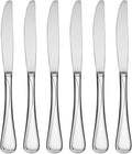Oneida Flight Stainless Steel 18/10 Dinner Knives (Dinner Knives, Set of 6)