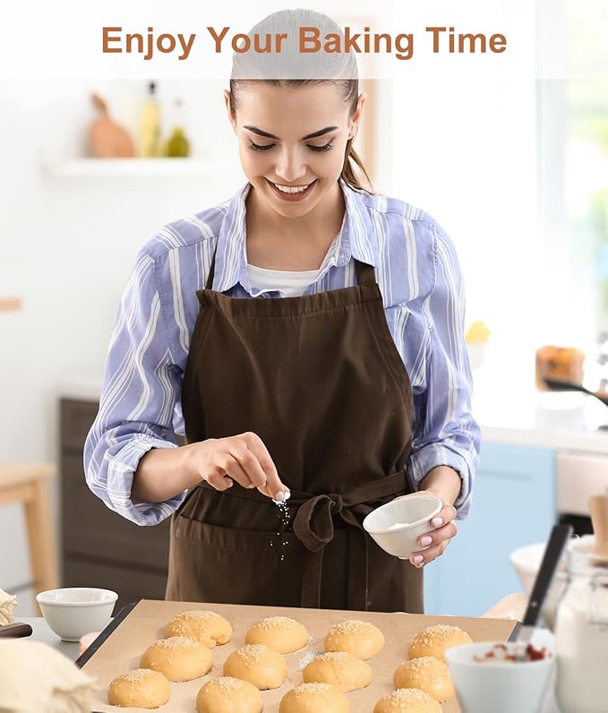 Parchment Paper Baking Sheets, 12 x 16 Inch, 200Pcs Precut Non-Stick Baking Parchment Sheets for Baking, Cooking, Grilling, Air Fryer and Steaming, Holiday Unbleached Paper Liners Fits for Half Sheets