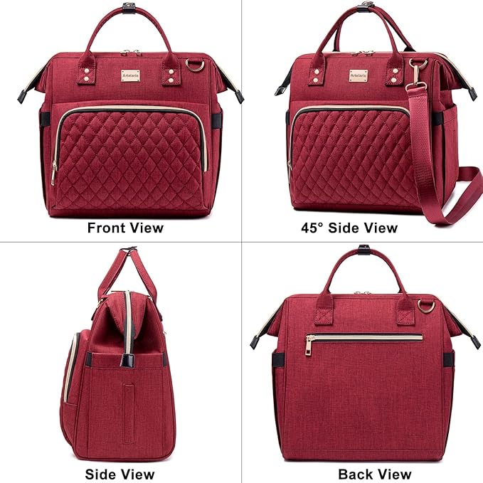 Artelaris Insulated Lunch Bag for Women Men, Large Reusable Lunch Box, Adult Leakproof Cooler Tote Bags Adjustable Strap for Work Picnic（16 Liters）