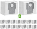 16-Pack Replacement Dust Bags for Roborock Q5/Q5+/Q5 Pro/Q5 Pro+/Q7 Max/Q7 Max+/Q8 Max/S7 MaxV Ultra/S8 MaxV Ultra Robot Vacuum, HEPA Filtration, Large Capacity