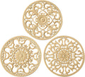Extra Thick Silicone Trivet Mat for Hot Dishes, Hot Pots and Pans, Pot Holder, Hot Pad to Portect Your Table and Countertop, Kitchen Decor and Accessories,Beige,Set of 3