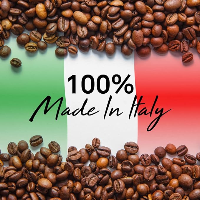 ITALIAN COFFEE FOR ESPRESSO LOVERS Italian Coffee capsules compatible with Verismo, CBTL, Caffitaly, K-fee systems (Sampler, 4 flavors, 40 pods tot., No decaf)