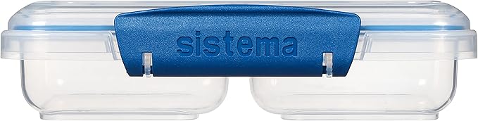 Sistema 11.8 Ounce Small Split Storage Container (Colors may vary)