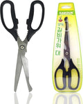 Korean BBQ Kalbi Meat Cutting Scissors Large All Purpose Stainless Steel Utility Kitchen Shears for Food