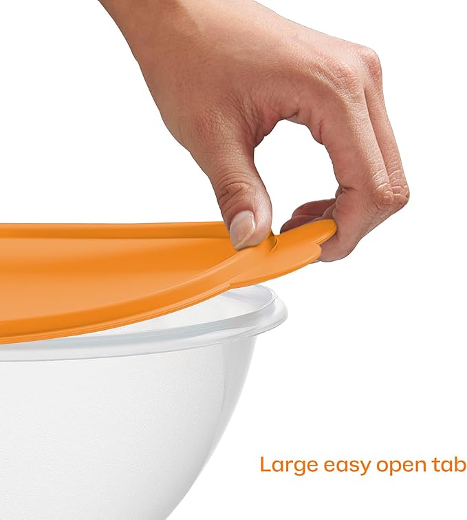 Tupperware Heritage Wonderlier 10 Piece Food Storage Bowl Set in Fauna Colors - Dishwasher Safe & BPA Free - (5 Containers + 5 Lids)