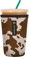 Sok It JavaSok Iced Coffee & Cold Soda Insulated Neoprene Cup Sleeve (Cowgirl, Medium: 22-28oz)