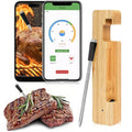 Wireless Meat Thermometer Digital, Long Range Bluetooth 5.2 with App Control, Compatible with iOS & Android, IP68 Waterproof, Fast Charging & Magnetic Smart Food Thermometer for Oven Grill BBQ Smoker