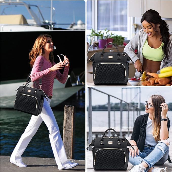 Artelaris Insulated Lunch Bag for Women Men, Large Reusable Lunch Box, Adult Leakproof Cooler Tote Bags Adjustable Strap for Work Picnic（16 Liters）