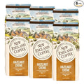 New England Coffee Hazelnut Crème Medium Roast Ground Coffee, 11oz Bag (Pack of 6)