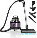 Filter Queen Majestic Surface Cleaner, Purple, Canister Vacuum with Bagless Cyclonic Action, The Ultimate All-in-One Cleaning Machine