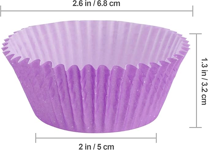 Baking Cups, 100 pieces Cupcake Wrappers Nonstick Muffin Molds Holders for Wedding, Birthday, Baby Shower or Holiday Party