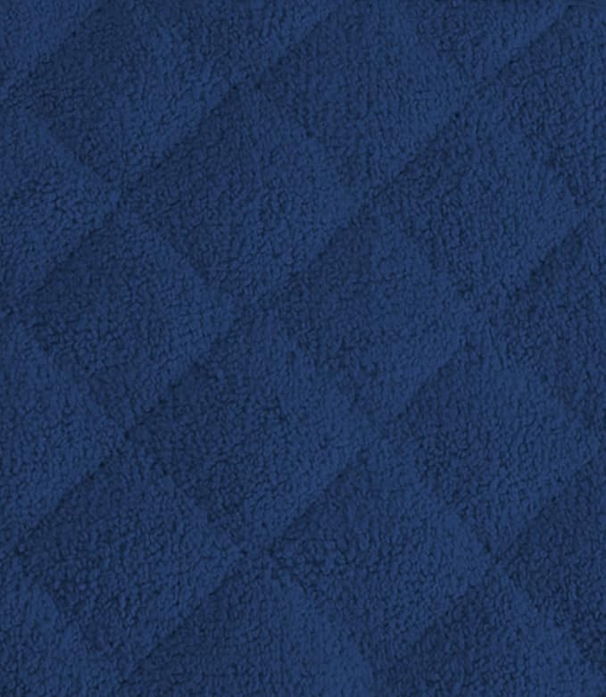 DII Basic Terry Collection 100% Cotton Quilted, Oven Mitt, Nautical Blue, 2 Piece