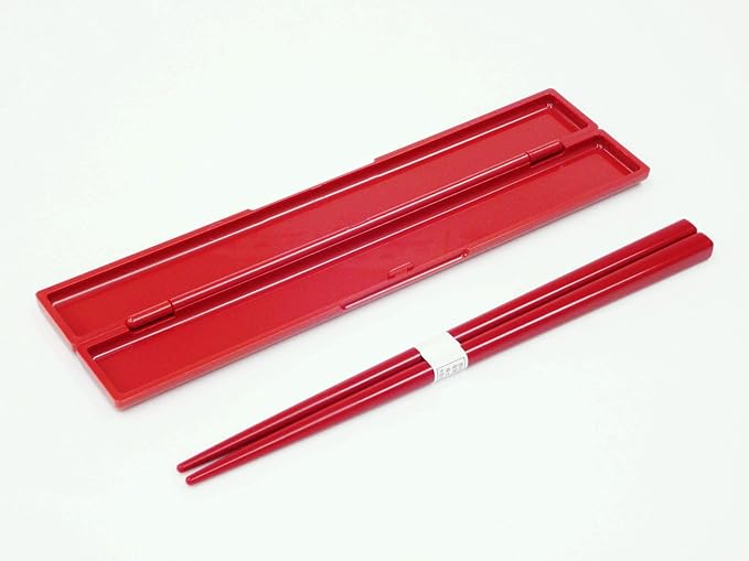 OSK HS-12 Lunch Box Chopsticks Set, Moon Flower, 7.7 inches (19.5 cm), Made in Japan, Dishwasher Safe