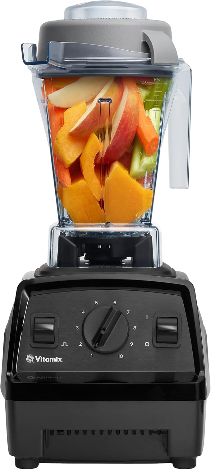Vitamix Explorian E310 Blender, Professional-Grade Kitchen Blender for Smoothies, Soups, Juices and More, 10-Speed, Stainless Steel Blades, Self-Cleaning Kitchen Appliance, 48 Oz Container, Black