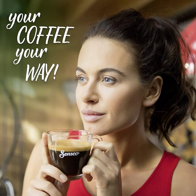 Senseo Extra Strong Coffee Pods – 240 Count (5 Packs) – Dark Roast with Intense & Bold Flavor and Rich Crema – Single-Serve Coffee Pads Compatible with Senseo & PeleCom Machines