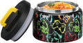 MAISON HUIS 8oz Soup Thermo Wide Mouth Vacuum Insulated Food Jar, Leak Proof Stainless Steel Hot&Cold Lunch Container for Kids (Black-Games Console)
