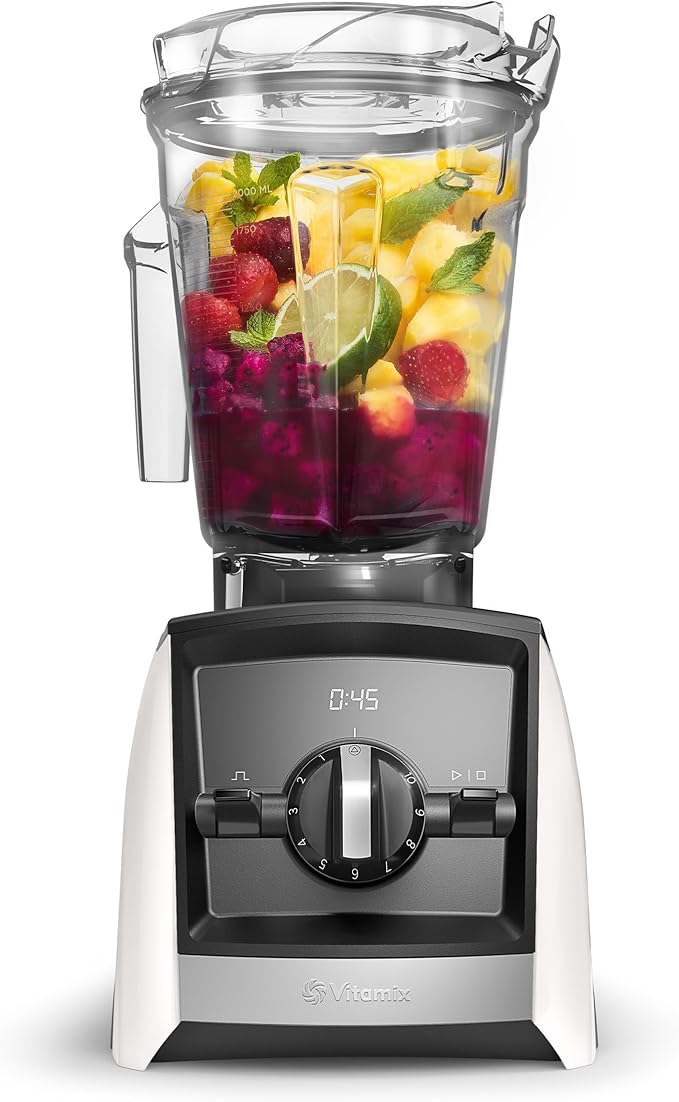 Vitamix A2300 Ascent Series Smart Blender, Professional-Grade, 64 oz Low-Profile Container, White